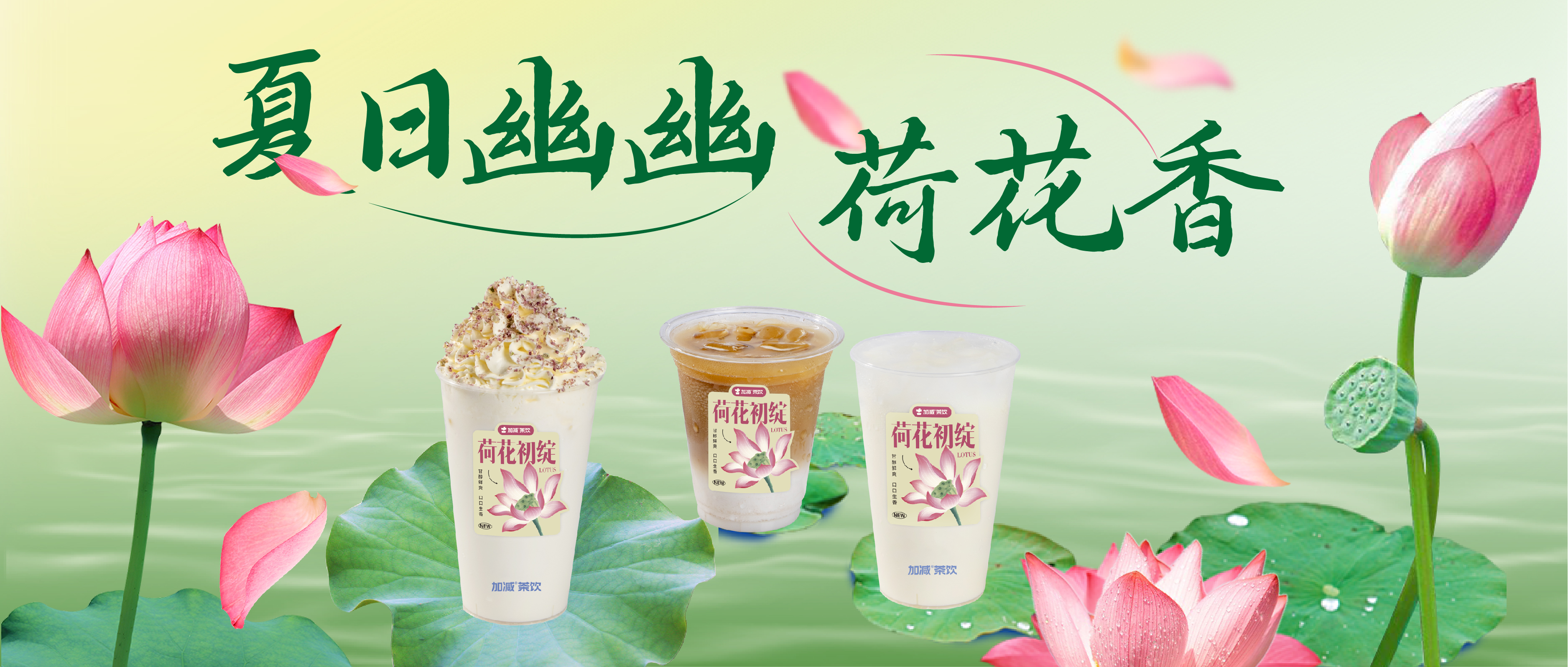 荷花新茶首次上线，1000张尝鲜券免费送 ！